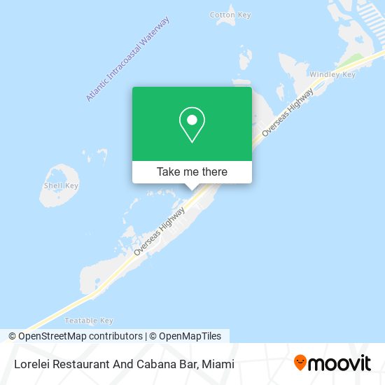 Lorelei Restaurant And Cabana Bar map