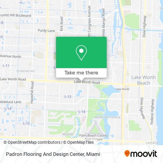 Padron Flooring And Design Center map