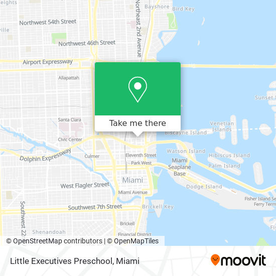 Little Executives Preschool map