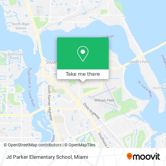 Mapa de Jd Parker Elementary School