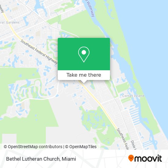 Mapa de Bethel Lutheran Church