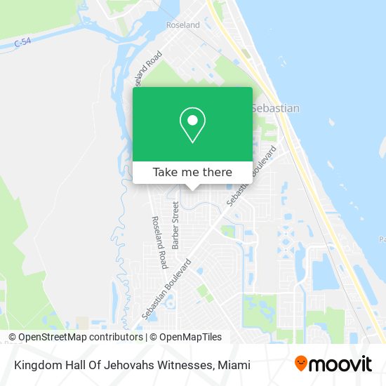 Mapa de Kingdom Hall Of Jehovahs Witnesses