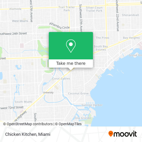 Mapa de Chicken Kitchen