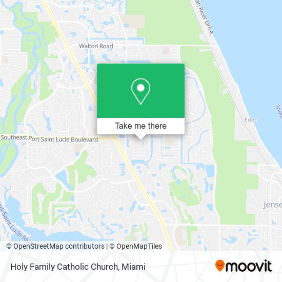 Mapa de Holy Family Catholic Church