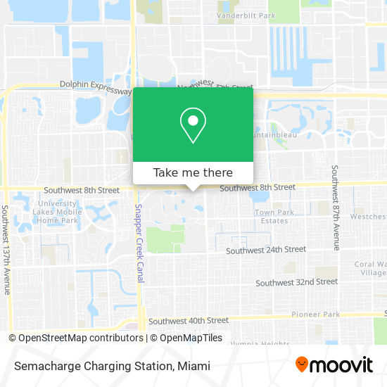 Mapa de Semacharge Charging Station