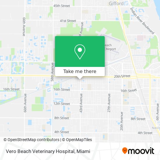 Mapa de Vero Beach Veterinary Hospital