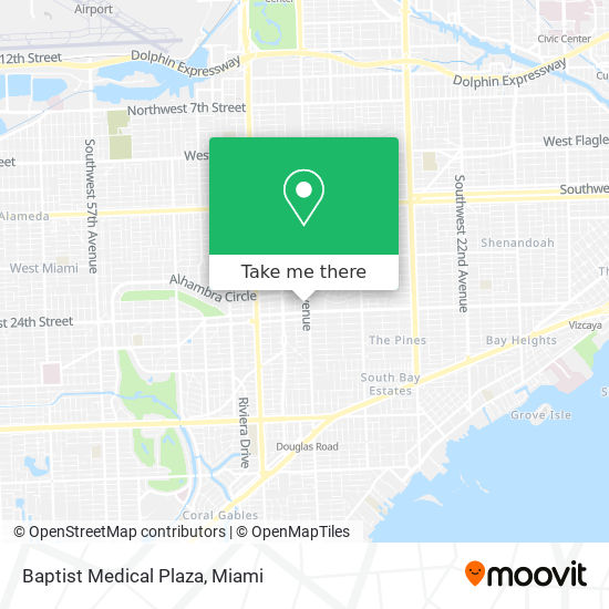 Mapa de Baptist Medical Plaza