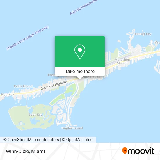 Winn-Dixie map