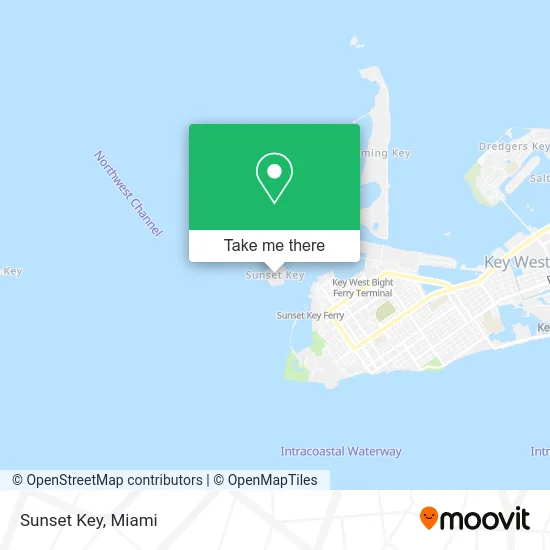 Sunset Key map