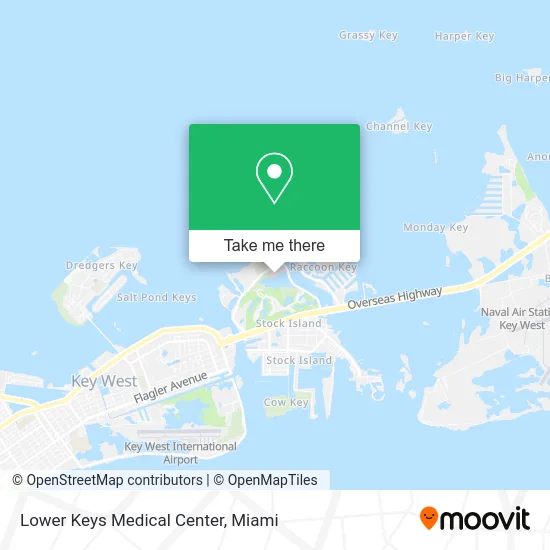 Lower Keys Medical Center map