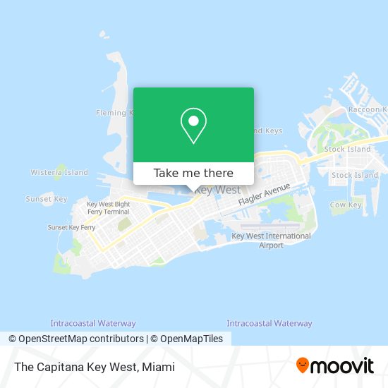 The Capitana Key West map