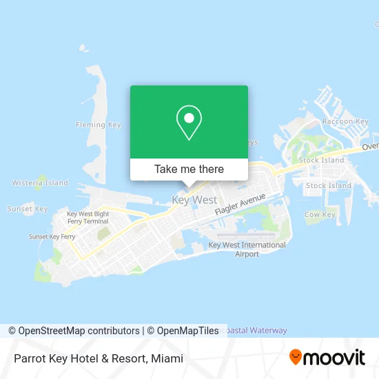 Parrot Key Hotel & Resort map