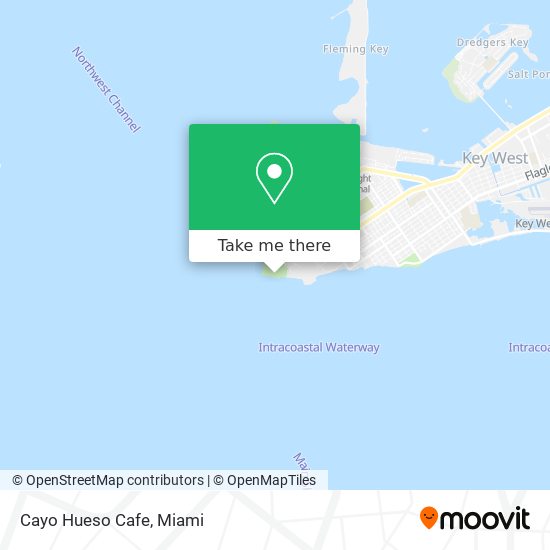 Cayo Hueso Cafe map