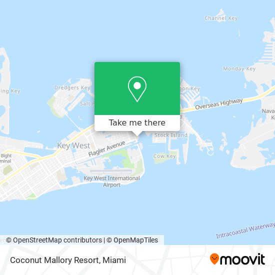 Mapa de Coconut Mallory Resort