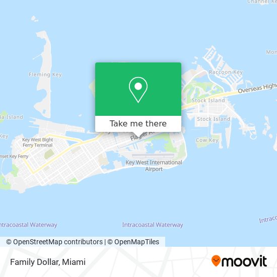 Mapa de Family Dollar