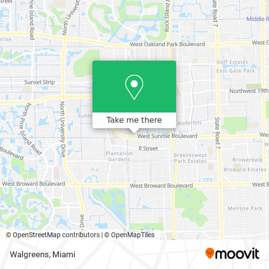 Walgreens map