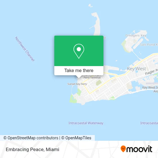 Embracing Peace map