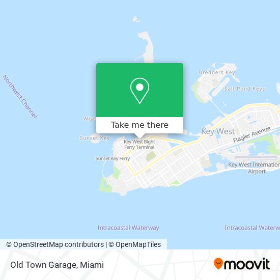 Mapa de Old Town Garage