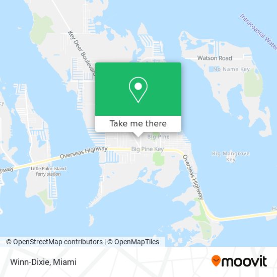 Winn-Dixie map