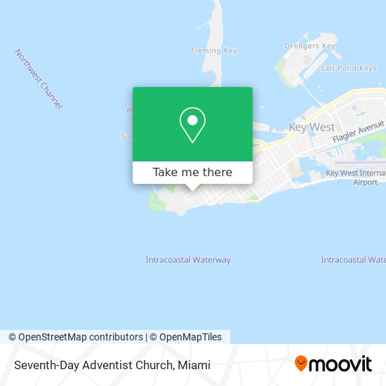 Seventh-Day Adventist Church map