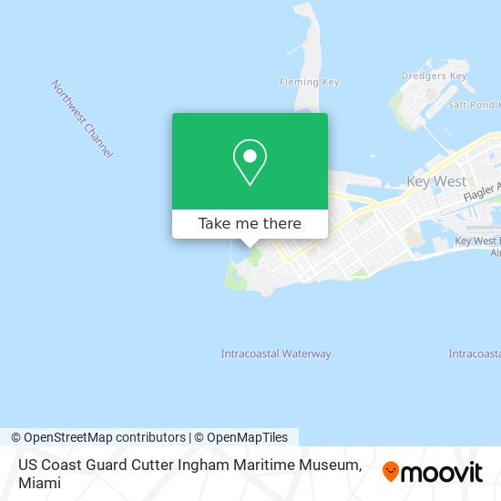 Mapa de US Coast Guard Cutter Ingham Maritime Museum