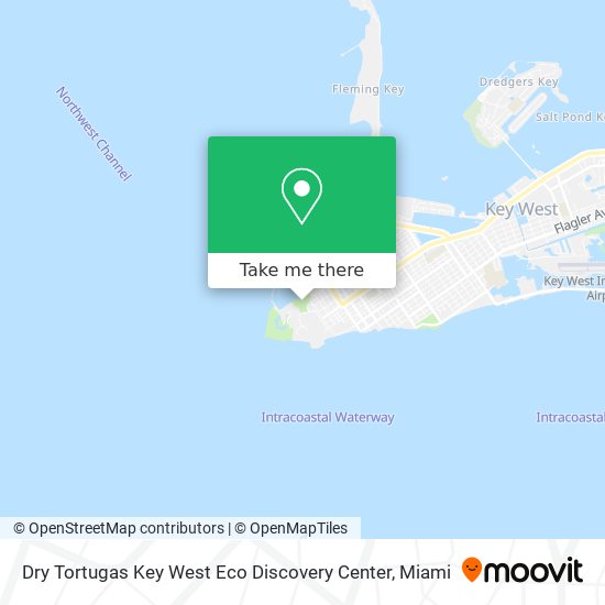 Dry Tortugas Key West Eco Discovery Center map