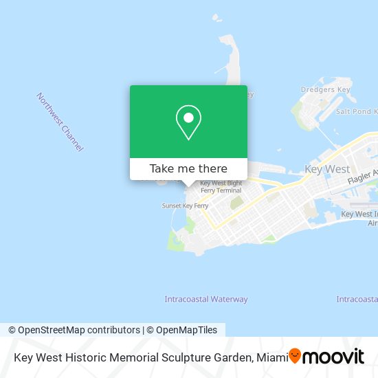Mapa de Key West Historic Memorial Sculpture Garden
