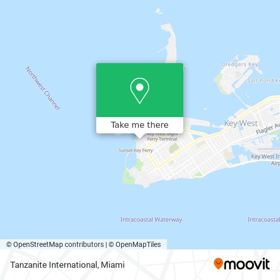 Tanzanite International map