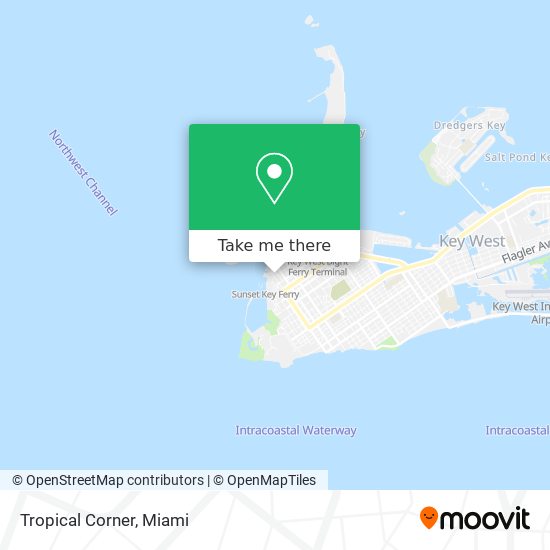 Tropical Corner map