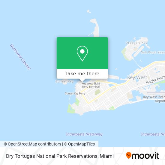 Dry Tortugas National Park Reservations map