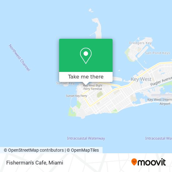 Fisherman's Cafe map