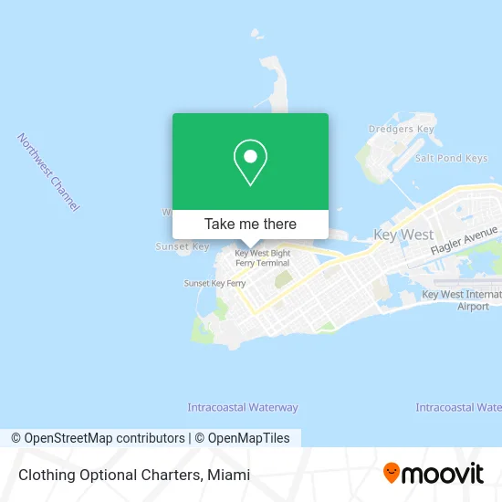 Clothing Optional Charters map
