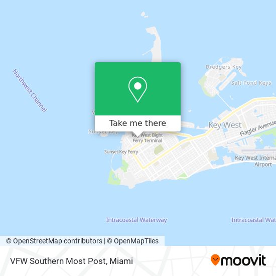 Mapa de VFW Southern Most Post