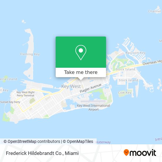 Frederick Hildebrandt Co. map