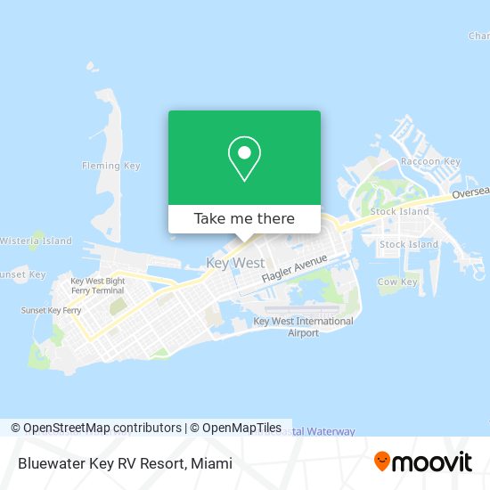 Mapa de Bluewater Key RV Resort