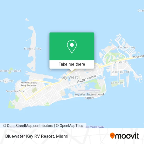 Bluewater Key RV Resort map