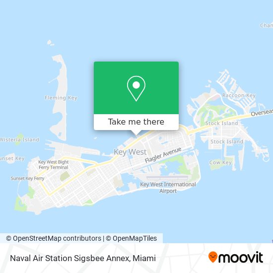 Mapa de Naval Air Station Sigsbee Annex