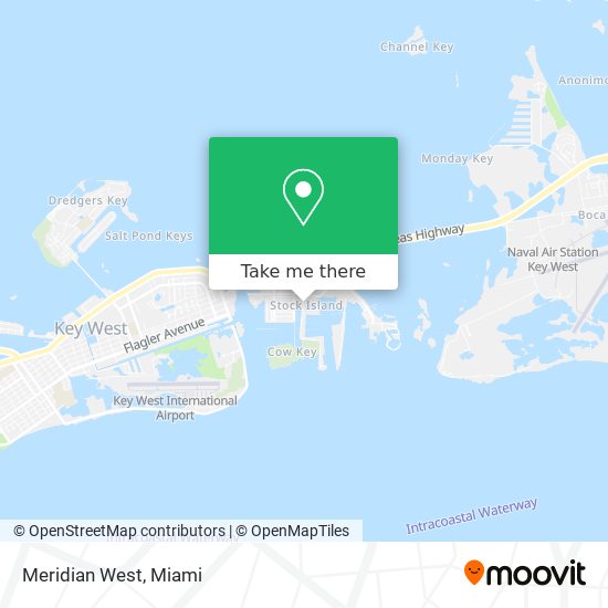 Mapa de Meridian West