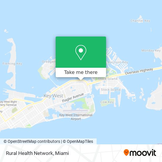 Mapa de Rural Health Network