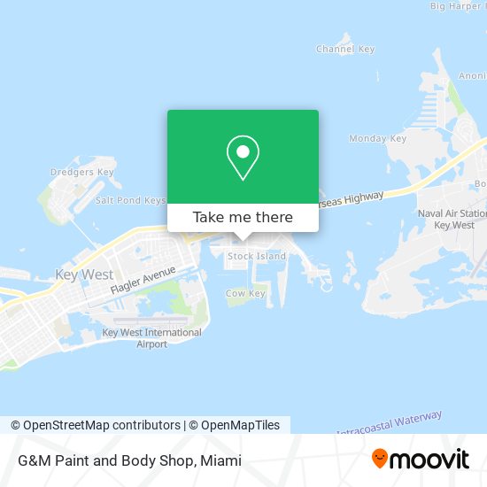 Mapa de G&M Paint and Body Shop