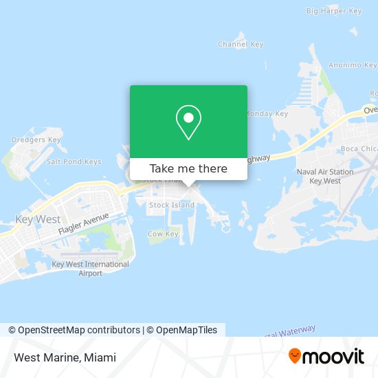 Mapa de West Marine