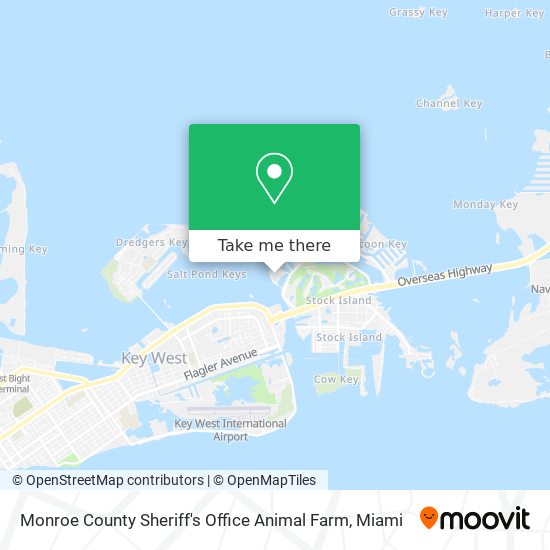 Monroe County Sheriff's Office Animal Farm map