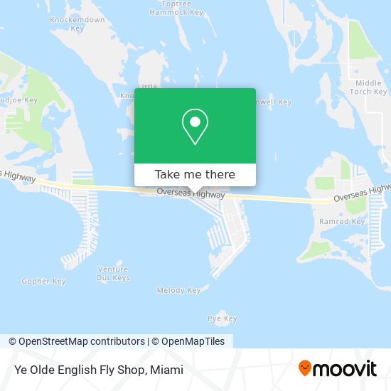 Mapa de Ye Olde English Fly Shop