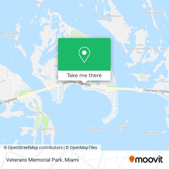 Mapa de Veterans Memorial Park