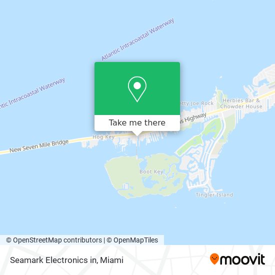 Seamark Electronics in map