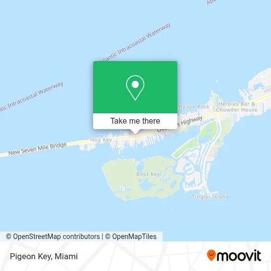 Pigeon Key map