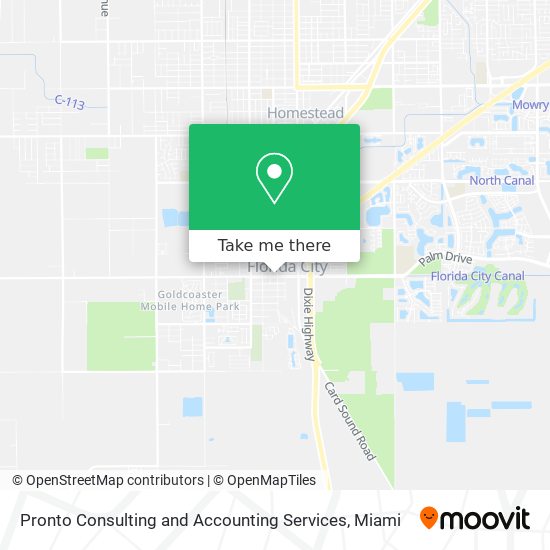 Pronto Consulting and Accounting Services map