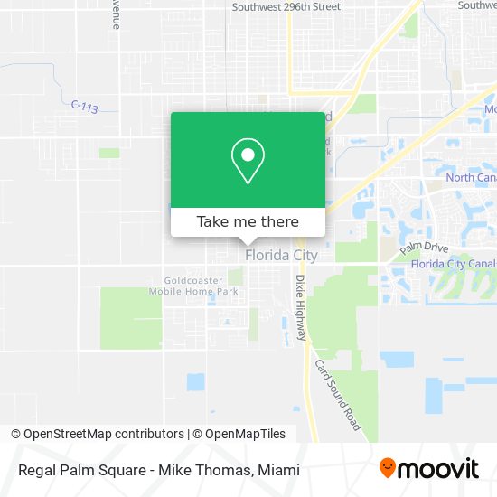 Mapa de Regal Palm Square - Mike Thomas