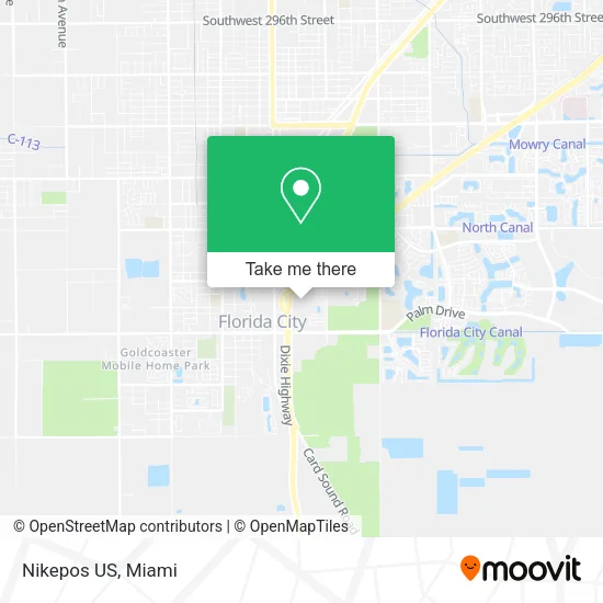Nikepos US map