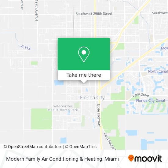 Modern Family Air Conditioning & Heating map